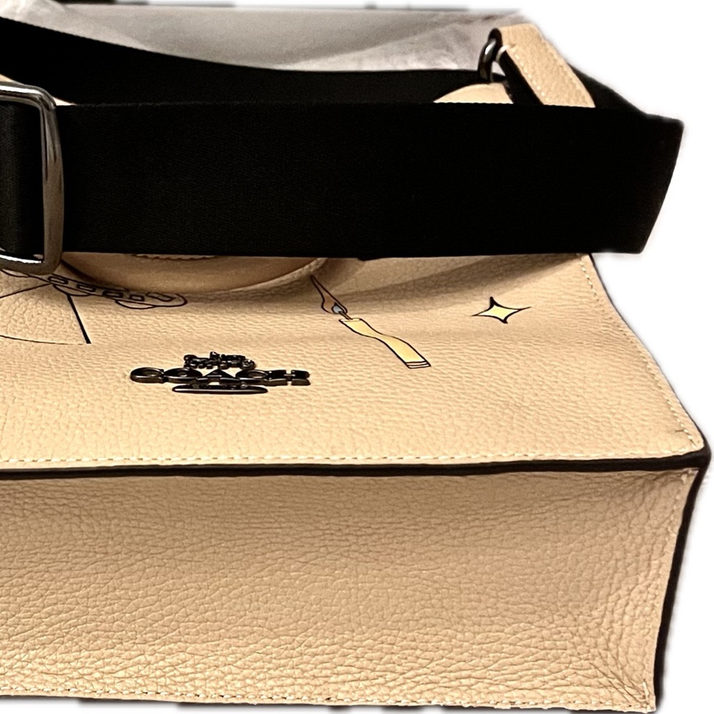 Coach X Special Edition Observed By Us Dylan Leather Tote w/Gunmetal - Picture 11 of 16